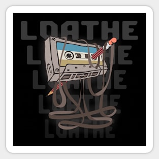 Loathe Cassette Sticker